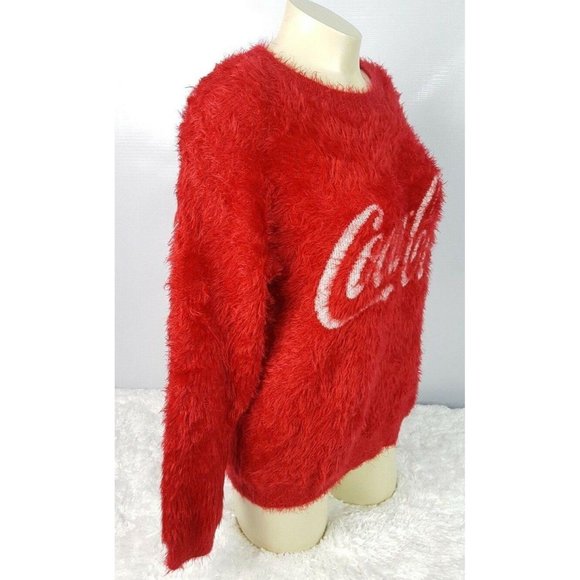 Coca Cola Cute Holiday Sweater Women Size Small - Picture 3 of 8